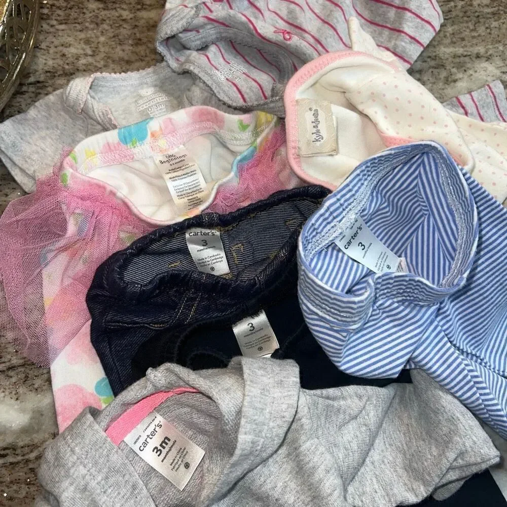 14 Pc. Baby 0-6M Clothing: Carter’s, Kyle & Deena, Koala Baby, Little Beginnings